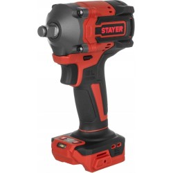 Акумулаторен ударен гайковерт Stayer IWB 350 L2022, 18 V, 420 Nm, 1/2″, комплект батерии 2×2.0 Ah